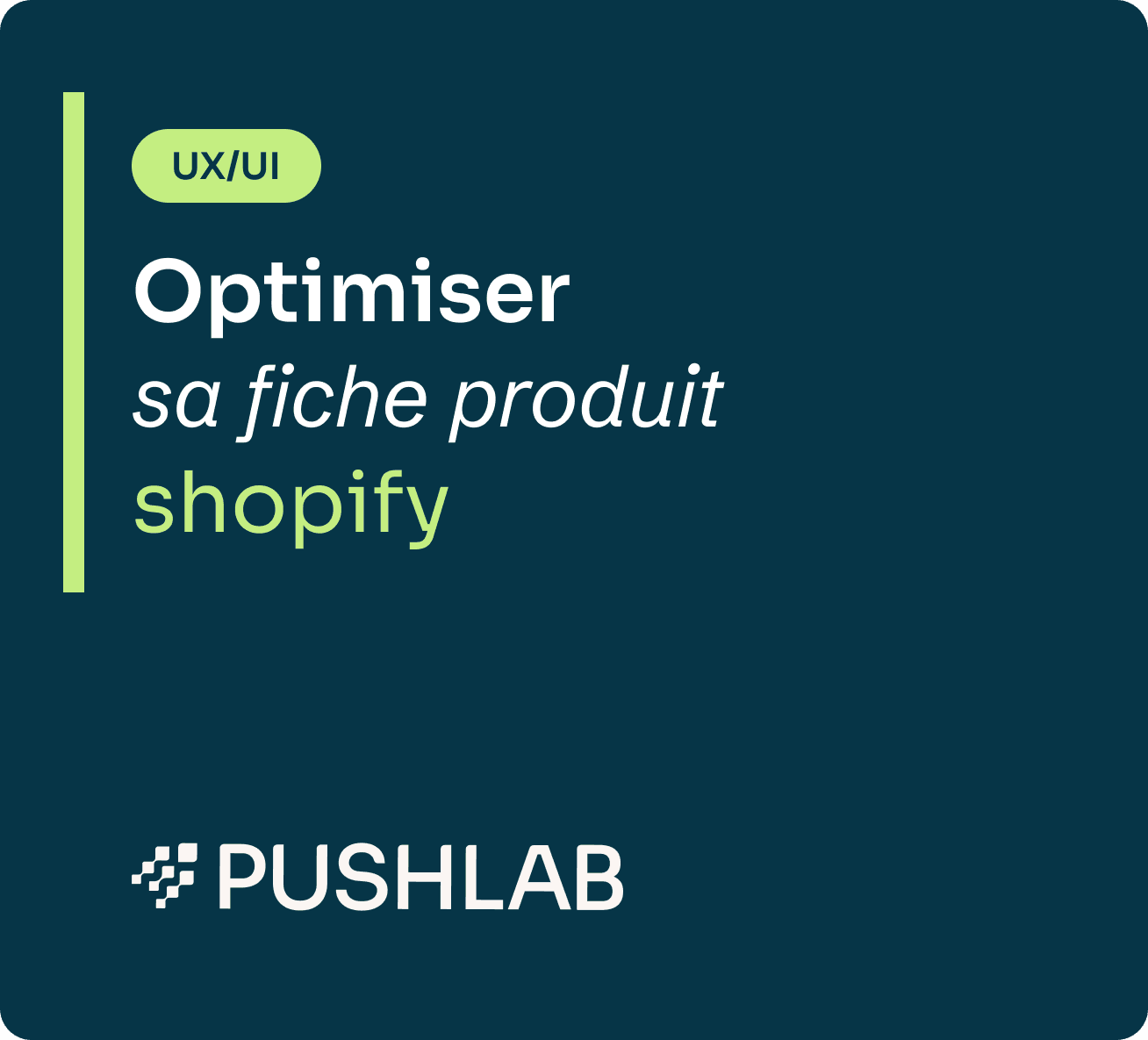 Optimiser sa fiche produit Shopify